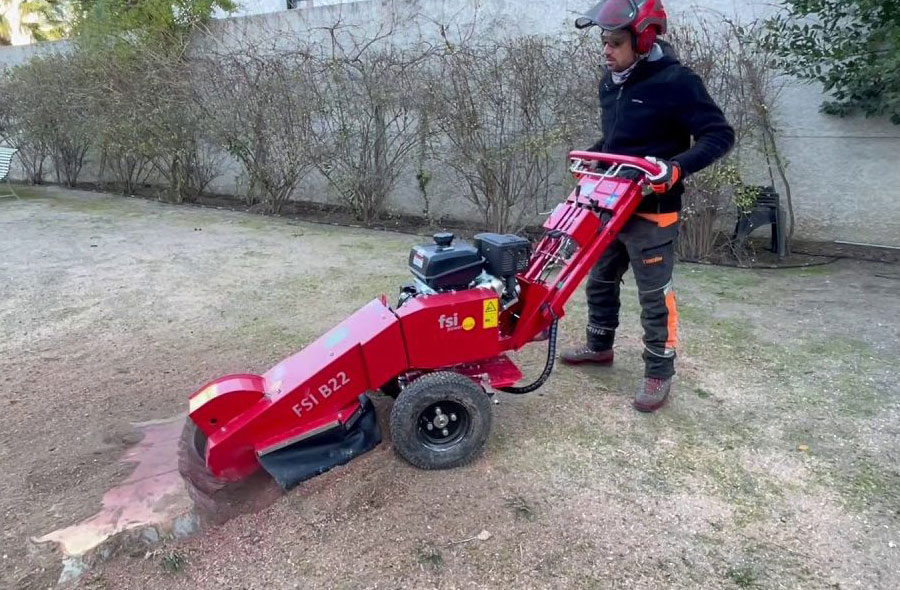 Stump Grinder Hire from RGP Arborist & Hire Services