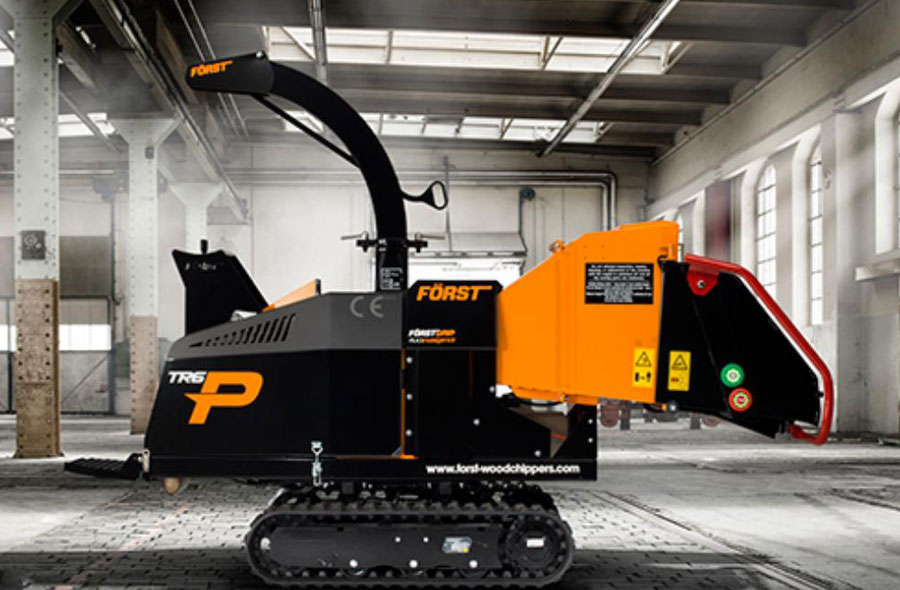 Först TR6P tracked 6” from RGP Arborist & Hire Services